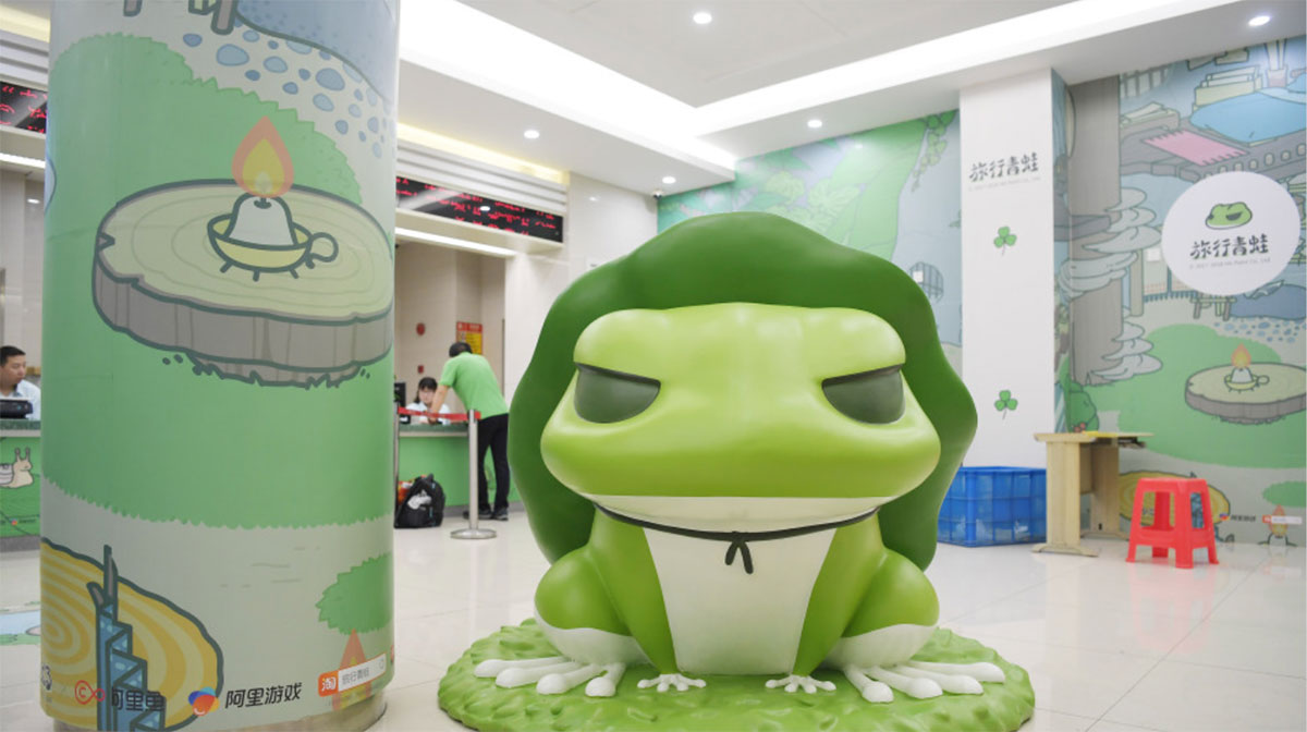 蛙兒子居然定點(diǎn)上海郵局了，快去瞅瞅你的蛙兒子吧