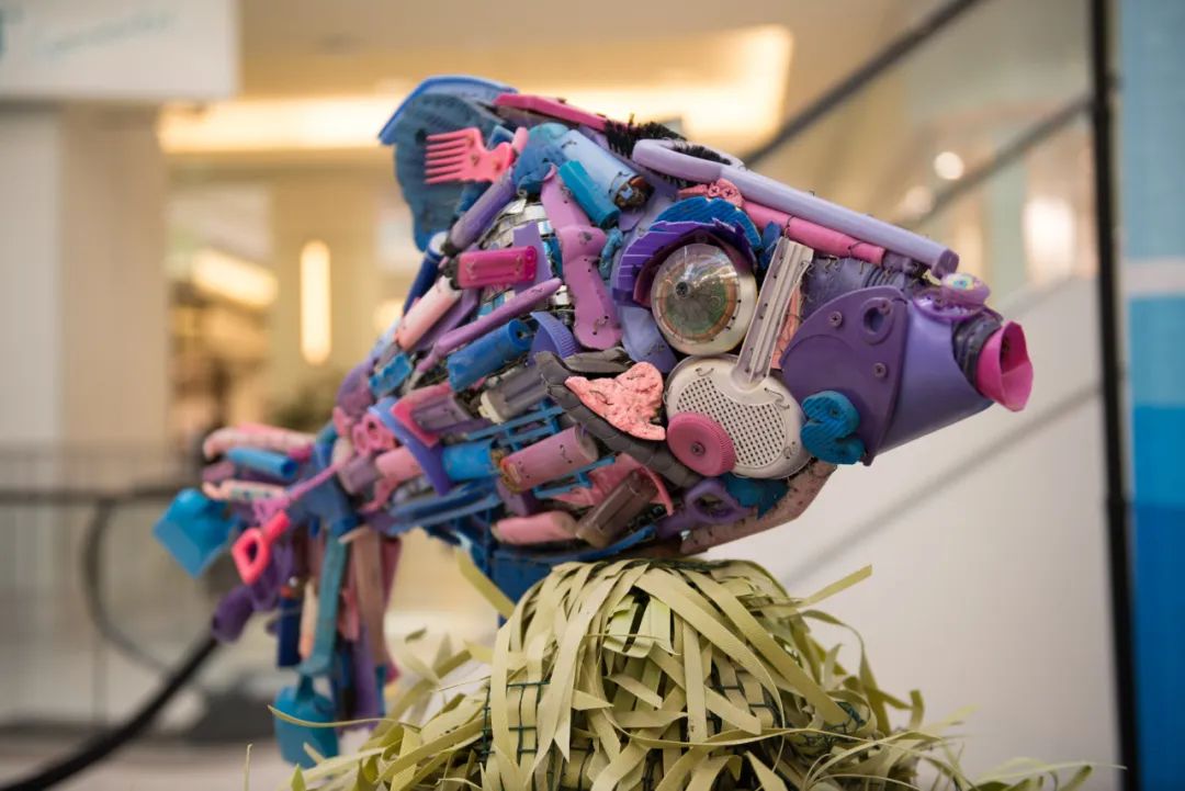 海洋垃圾藝術展覽活動策劃的每一件作品都讓人驚嘆不已！